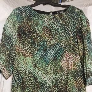 New Directions NWT multi colored dress